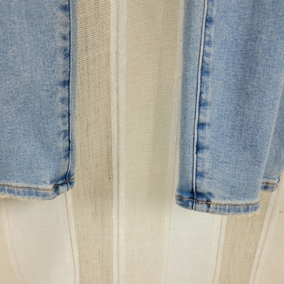 NEW Abercrombie & Fitch The Super‎ Skinny High Rise Jeans Blue Size 24 Long - Picture 3 of 12